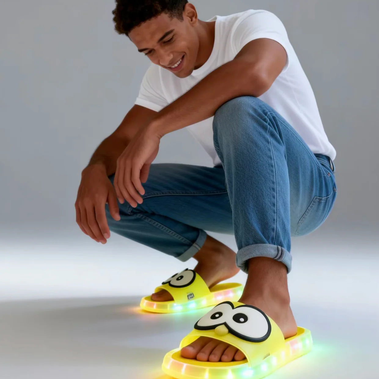 LED Light-Up Glow Sandals