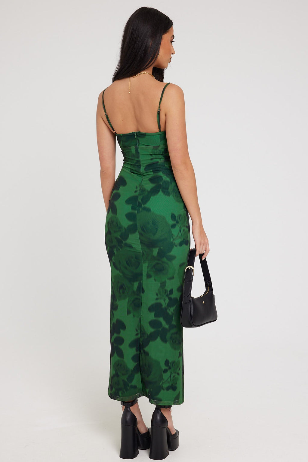 Jgr & Stn Throne Maxi Dress Thorne Print