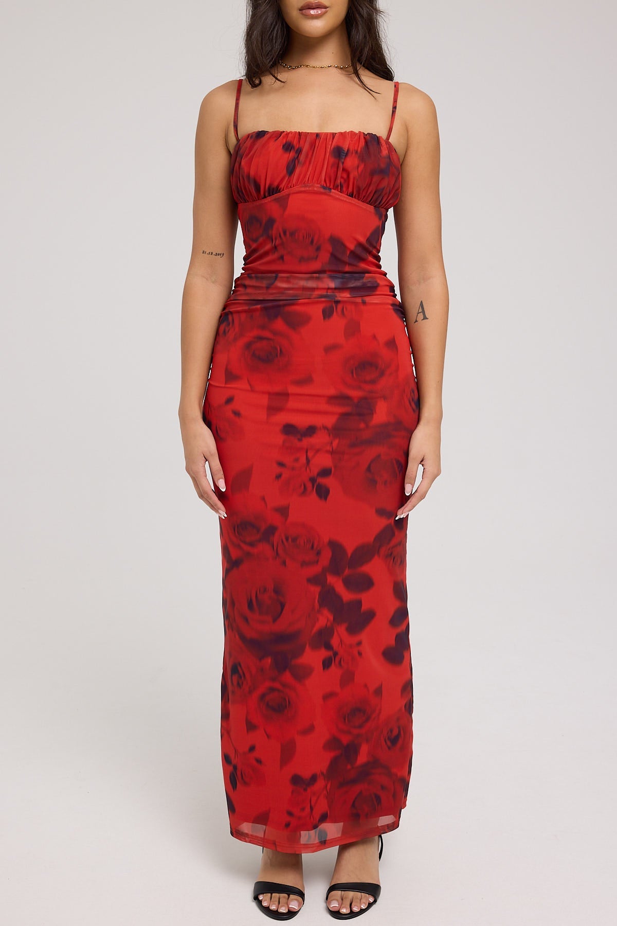 Jgr & Stn Thorne Maxi Dress Red