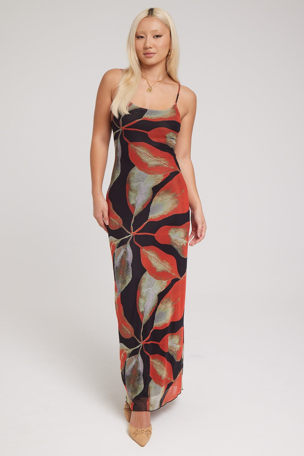 Perfect Stranger Bromeliad Dream Maxi Dress Multi Colour