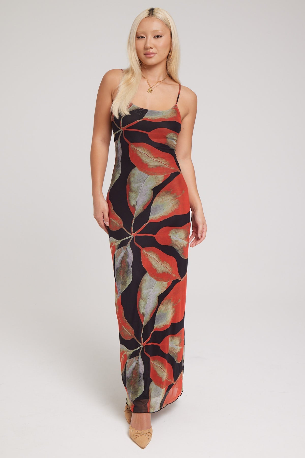Perfect Stranger Bromeliad Dream Maxi Dress Multi Colour