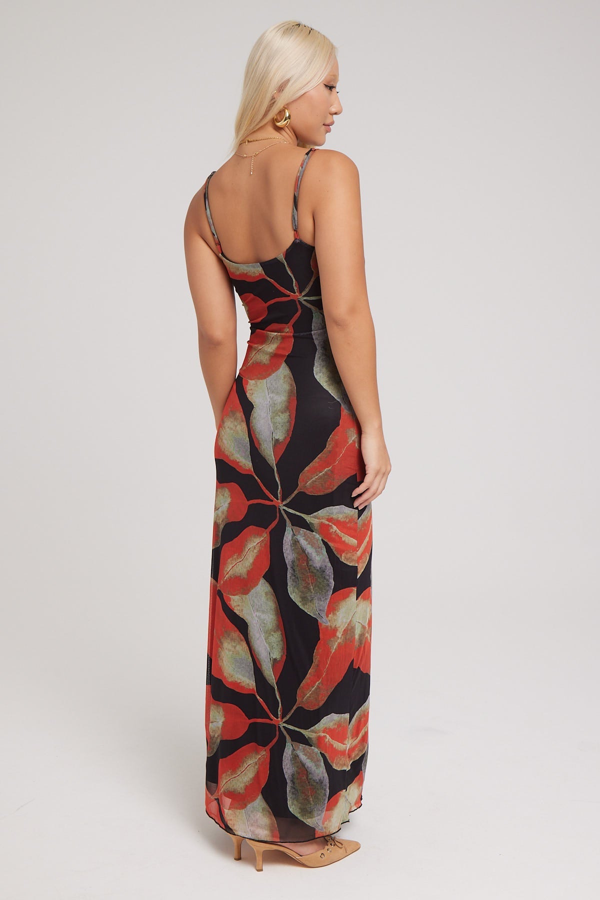 Perfect Stranger Bromeliad Dream Maxi Dress Multi Colour