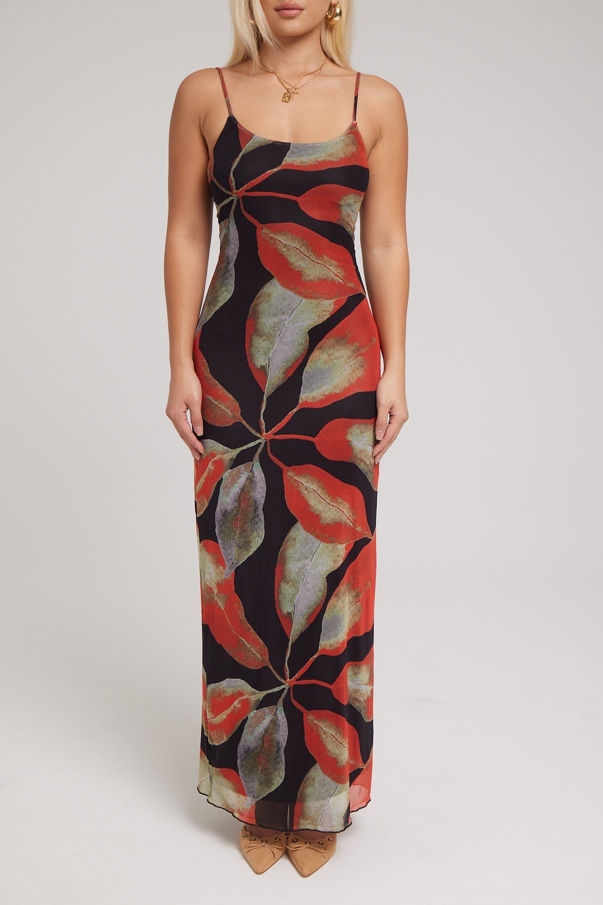 Perfect Stranger Bromeliad Dream Maxi Dress Multi Colour