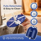 Automatic Fruit and Garlic Peeler-50W Motor with Stainless Steel Blades