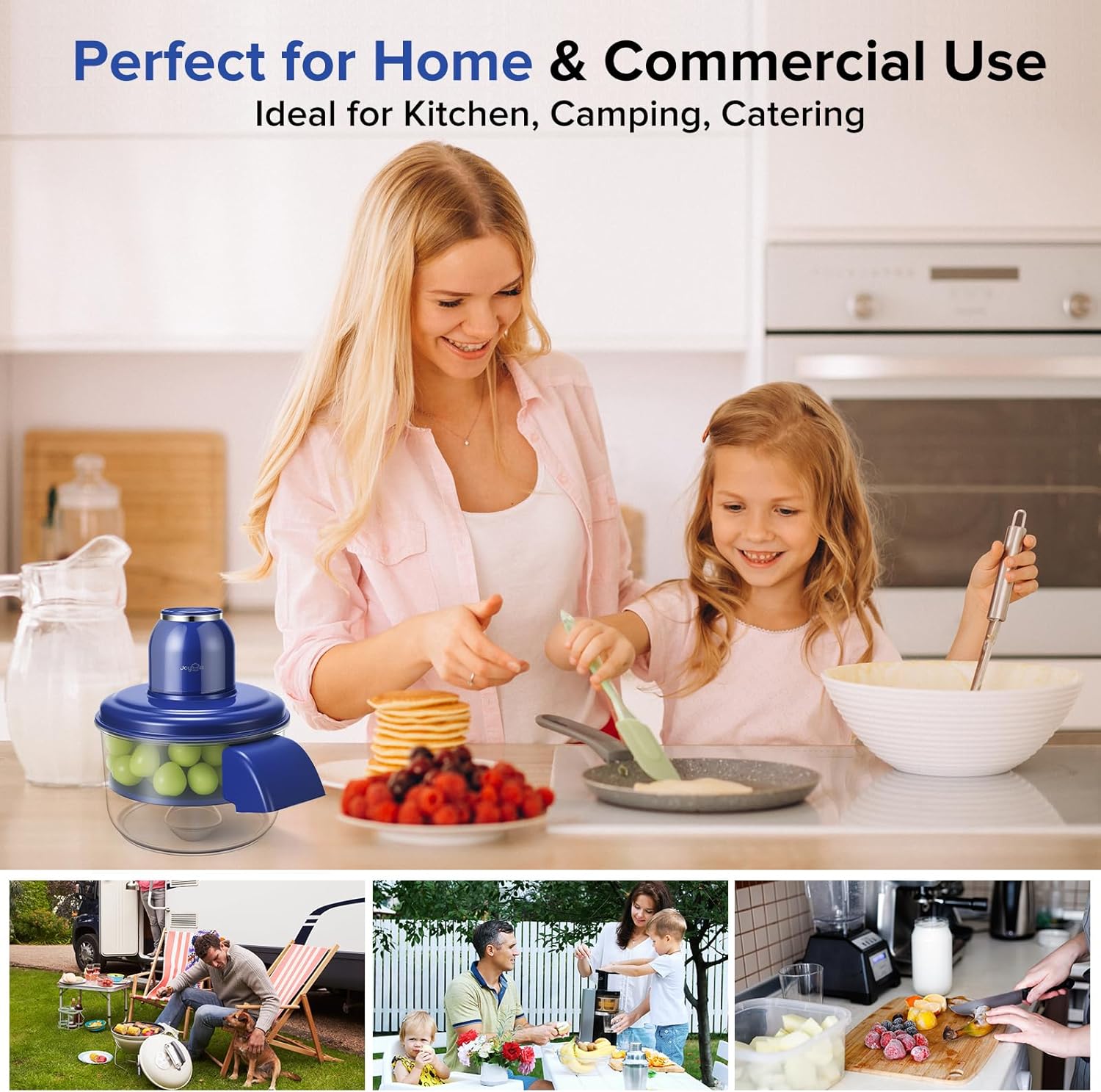 Automatic Fruit and Garlic Peeler-50W Motor with Stainless Steel Blades