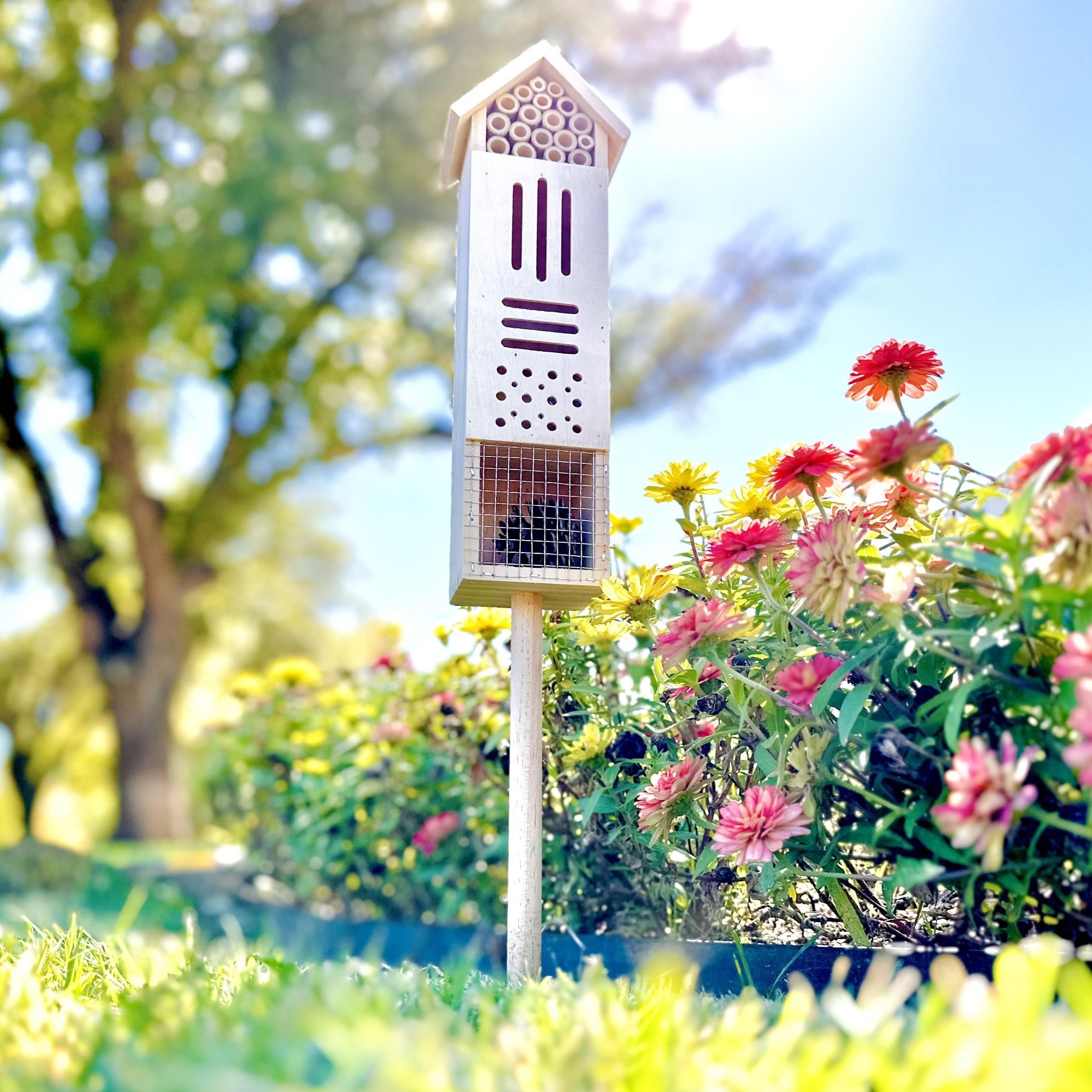 Pollination Castle - Large Wooden Insect House