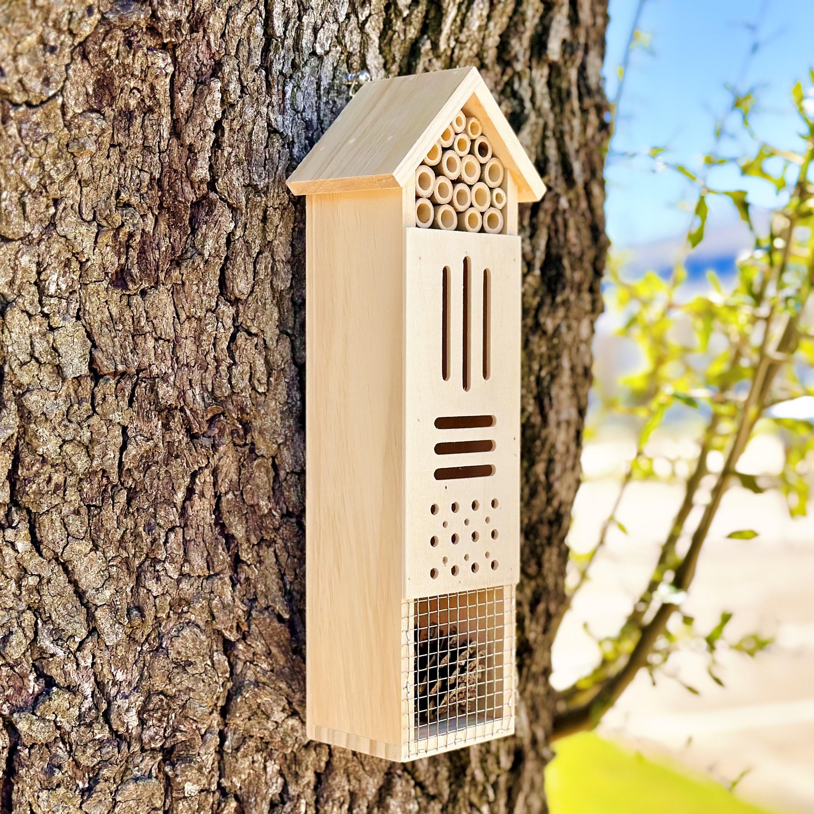 Pollination Castle - Large Wooden Insect House