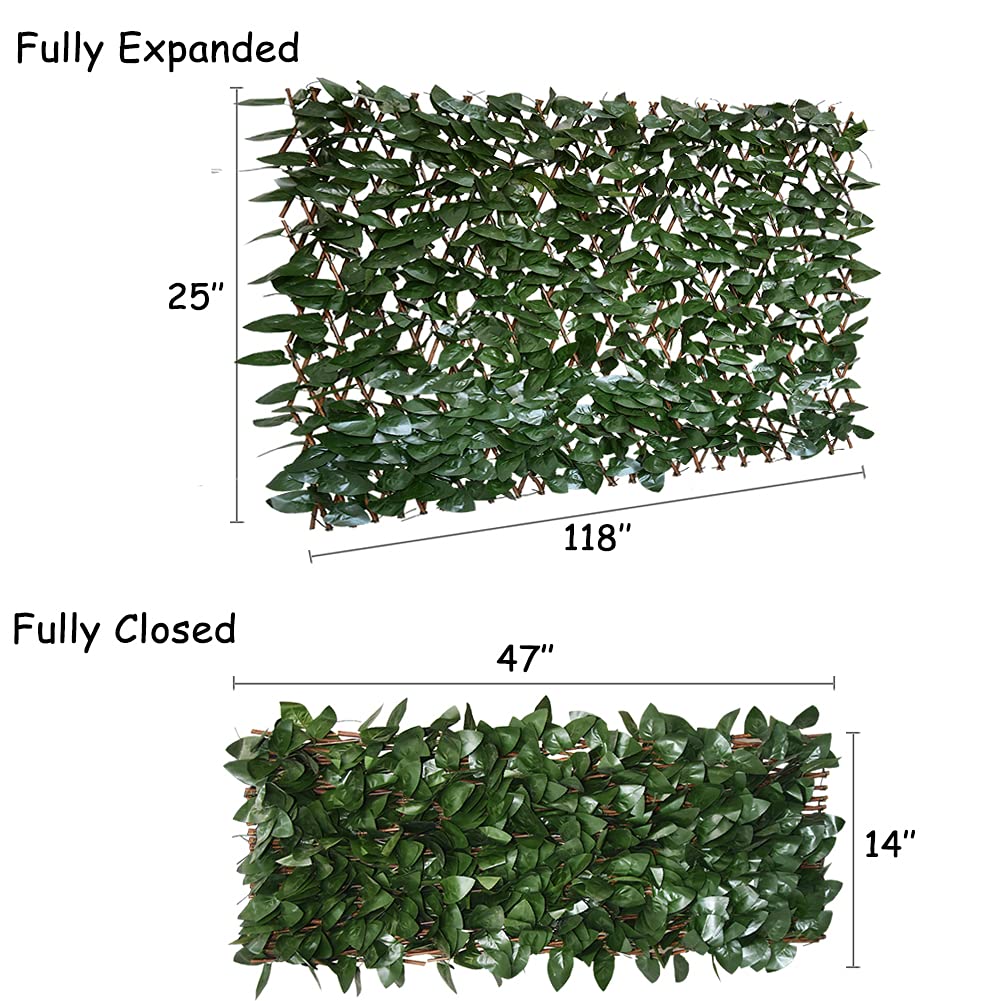 Decorative Faux Ivy Fencing Panel