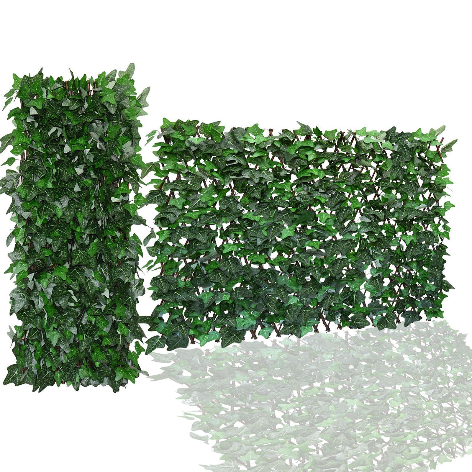 Decorative Faux Ivy Fencing Panel