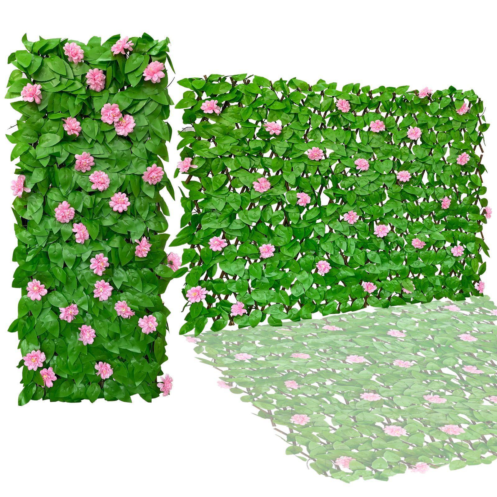 Decorative Faux Ivy Fencing Panel